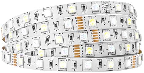 BTF-LIGHTING RGBW RGB+Cool White 150RGB+150White DC12V 16.4ft 60LED/m IP30 by BTF-LIGHTING