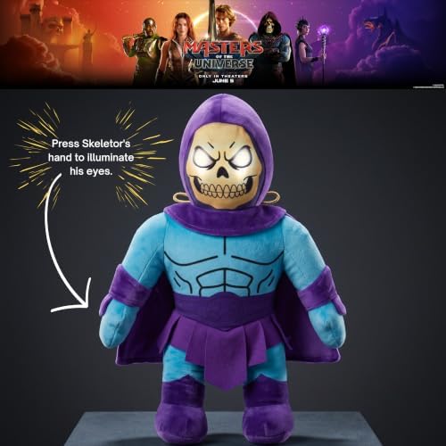 Masters of The Universe Skeletor Super Soft Cozy Light Up Cuddle Pillow Buddy for Comfort, (Officially Licensed Product) By Franco - Image 4