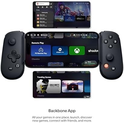 BACKBONE One Mobile Gaming Controller, USB-C, 2nd Gen | For Android & iPhone 15/16/17, 2nd Gen, Play Xbox, Fortnite, Call of Duty, & More - Image 4