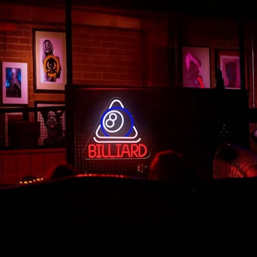 Billiard Neon Sign Pool Table Wall Decor LED Lights for Pool Room Decor - Image 6