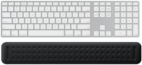 Keyboard Wrist Rest - 17 3/8 in Wrist Rest for Computer and Laptop with Massage Dots, Memory Foam Wrist Pad for Keyboard with Non-Slip PU Base for Ergonomic Wrist Support. - Image 2