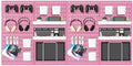 MULSAME Pegboard Combination Kit, 25.2" x 50.4" Wall Mounted Storage Set with 8 Pegboards & 40 Accessories Hanging, Peg Boards Organizer by MULSAME