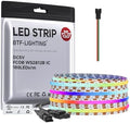 BTF-LIGHTING FCOB COB WS2812B IC RGB LED Strip DC5V 9.8FT 540LED 10mm IP30 by BTF-LIGHTING
