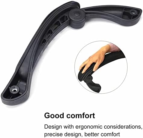Generic 2Pcs Universal Office Chair Armrest Replacement Convenient Accessory Movable, 4 Holes, 37cmx6.5cmx28cm - Image 6