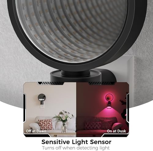 Briignite Night Lights Plug into Wall 3D Infinity Mirror Tunnel Light - Image 5