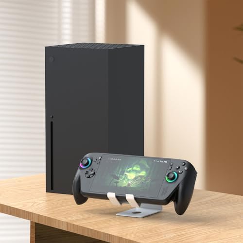 Handheld Console Stand for ASUS ROG Ally X/for Switch 2/for Legion Go/for Steam Deck Handheld Game Console Desktop Stand Holder Mount (White) - Image 6