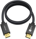 IVANKY 8K DisplayPort 1.4 Cable 3ft, 32.4Gbps High Speed DP to DP Cord by ivanky