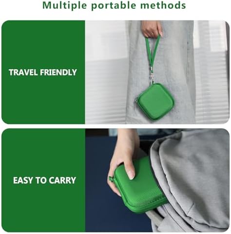 Supmay Carrying Case for Anbernic RG Rotate, RG34XXSP, RG35XXSP, Green - Image 6