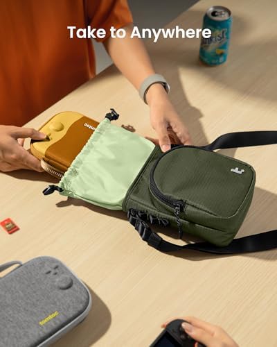 tomtoc Sling Crossbody Bag for Nintendo Switch 2/ Switch OLED Slim Case - Image 6