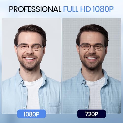 EMEET C960 1080P Webcam with Microphone, 2 Mics, 90° FOV, Computer Camera - Image 2