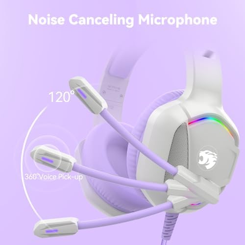 IMYB A36 Gaming Headset with Mic Stereo Headphones for Pc, PS5, Xbox - Image 3