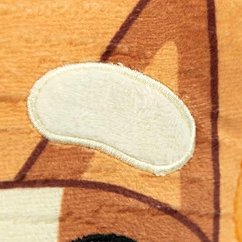 Jay Franco Bluey Bingo Shaped Decorative Pillow - Kids Super Soft Throw Plush Pillow - Measures 14 Inches (Official Bluey Product) - Image 5