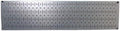 Wall Control Narrow Pegboard 8in x 32in Galvanized Metal Pegboard Runner Tool Board by Wall+Control