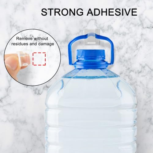 100 Pcs Cable Clips, Adhesive Cable Organizer Cord Holder Wire Clip Wire Management Self Adhesive Hooks Wire Holder for Office, Home(Transparent, 100PCS) - Image 5