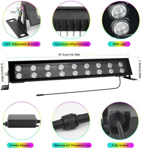 LED Stage Wash Light Bar 4Pack - Image 3