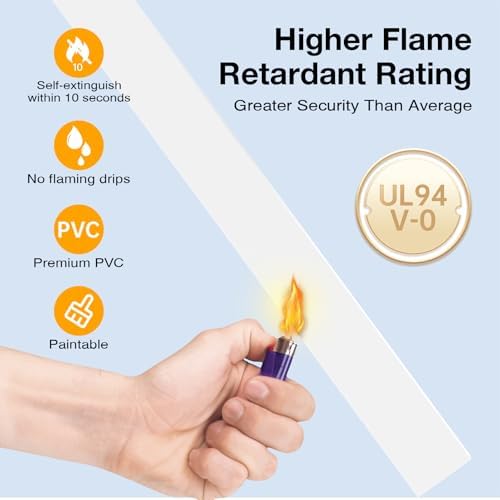 Delamu TV Cord Hider, 315in Wire Covers for 3-4 Cords on Wall, Large Cable Hider Cord Covers for Wires, Cable Management Wire Hiders for TV for Wall, L15.7 x W1.18 x H0.6 in, White - Image 5