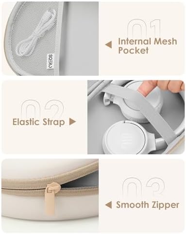Headphone Case Hard Shell for JBL Tune 520BT/510BT/500BT/720BT/Bose - Image 5