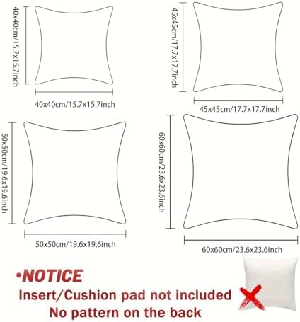 Patriotic American Flag Throw Pillow Covers, Linen, 16x16 Inch, Set of 2, Farmhouse Style, Machine Washable - Image 4