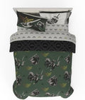 Legend of Zelda Gaming Bedding Set, 7 Piece Super Soft Reversible Comforter and Sheet Set with Sham, Full, (Officially Licensed Product) by Franco Collectibles by Franco
