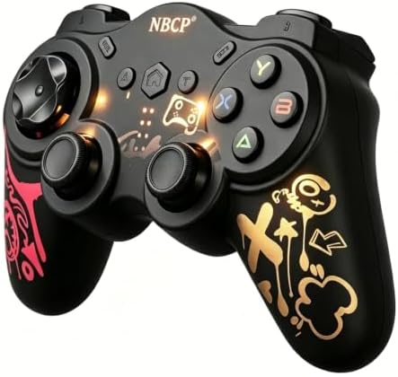 NBCP Wireless Pro Controller for Switch 2/Switch/PC/PS3/Android/iOS by NBCP