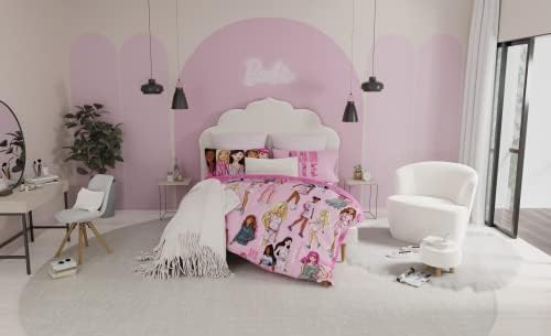Franco Barbie Barbicore Bedding Super Soft Comforter and Sheet Set with Sham, 7 Piece Queen Size, (Official Licensed Product) - Image 6