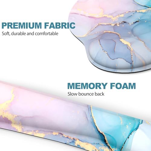 Ergonomic Mouse Pad with Wrist Rest and Keyboard Wrist Rest, Mousepad - Image 5