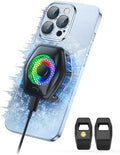 Phone Cooler for Gaming, Magnetic Mobile Cell Phone Cooling Fan Radiator for Magsafe iPhone iPad Tablet Live Streaming by Unknown