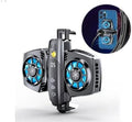 Phone Cooler for Tiktok Live Streaming, Mobile Gaming.Fast Cooling Cell Phone Refrigerator with Customized RGB Lighting, LED Temperature Display，Dual core Cooler by LiuBaiWuQuStars