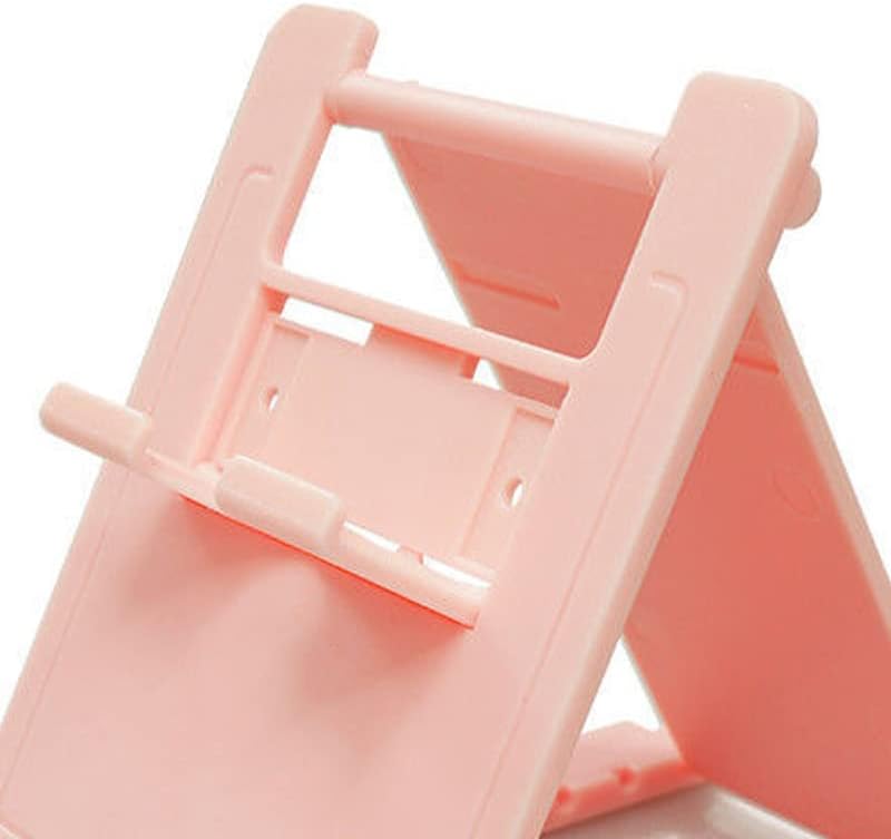 Switch Lite, Stand Base for Steam Deck, Foldable Holder Stand Avoid Slip Adjust Playstand Dock Compatible with Switch, Tablet, Mobile Phone(Pink), Stand Base for Steam Deck, Switch Lite, Foldabl - Image 2