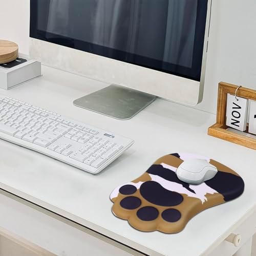 L-SPOUTTO Ergonomic Mouse Pad with Wrist Rest,Cute Mouse Pad Wrist Support - Image 6