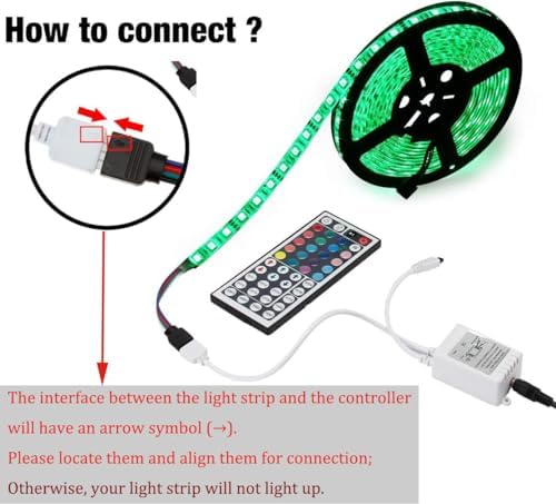 SUPERNIGHT RGB LED Light Strip Remote Controller - Image 5