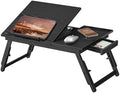 SONGMICS Bed Laptop Desk, Folding Bed Table Adjustable Angle and Height by Unknown