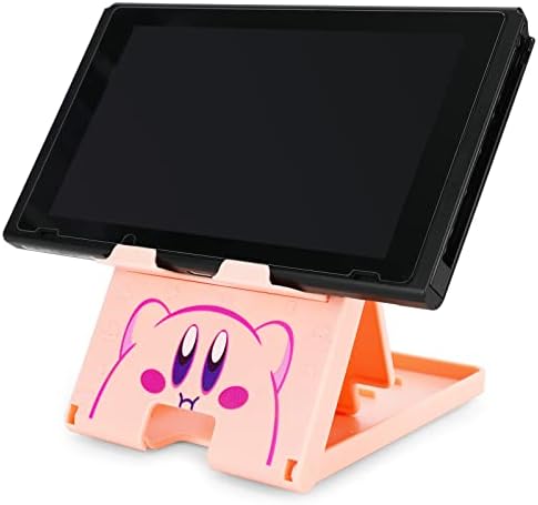 Tscope Cute Switch Stand, Compact Foldable Multi-Angle Adjustable Playstand Bracket, Portable Desktop Holder for Nintendo Switch/Switch 2 / Lite/OLED (Pink) - Image 2