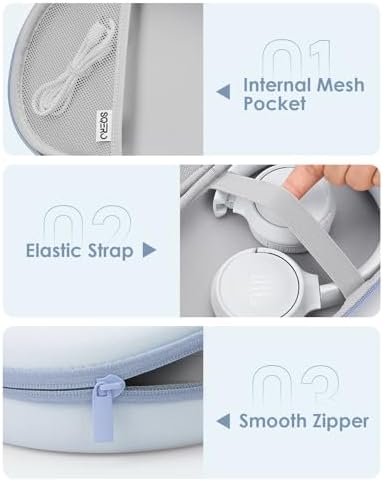 Headphone Case Hard Shell for JBL Tune 520BT/510BT/500BT/720BT/Bose - Image 5