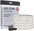 BTF-LIGHTING RGBCCT LED Strip UL Listed 16.4ft 96LED/m 300LED DC24V IP30 by BTF-LIGHTING