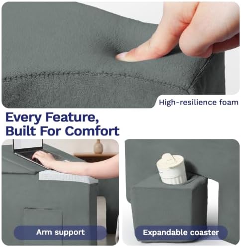 Lap Desk Pillow for Laptop, Foldable Ergonomic Reading Pillow for Gaming - Image 6