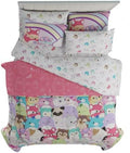 Franco Squishmallows Bedding Super Soft Comforter and Sheet Set with Sham, 7 Piece Queen Size by Franco