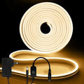 iNextStation Warm White LED Light Strip 16.4FT LED Lights (with DC12V Plug) by inextstation