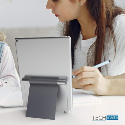 TechMatte iPad Stand Multi-Angle Aluminum Holder for Tablets - Image 3
