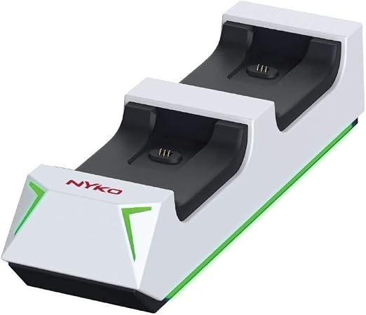 Nyko Charging Station for Xbox Series XS & Charge Base for 2 Controllers w/LED Indicators and Extra USB Port -Controller Charge Stand w/Rechargeable Batteries - Accessories - Image 3