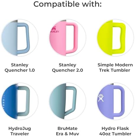 HydraClip Phone Attachment - Watch, Carry, Record, & Stay Organized, Use as Phone Stand or Tripod, Hands Free Detachable, Stanley Cup Accessories, Spring Loaded Secure Grip (Neon Pink) - Image 3