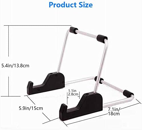 Kinizuxi Adjustable Tablet Holder Stand, Aluminum Desk Stand Holder - Image 5