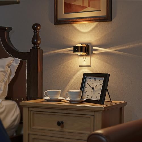 Briignite Night Light Projector, LED Night Lights Plug into Wall Rotating - Image 6