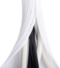 6.6ft - 4/5 inch White Cable Sleeve, Cable Organizer for Desk PC TV Computer, Wire Protector Cable Wrap Cover, Cord Management for Home Office by ZhiYo