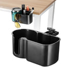 KEMIMOTO 2-in-1Desk Cup Holder, for Most 18-32 oz Bottles, Black by kemimoto