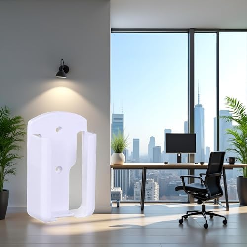 White Air Conditioning Controller Stand,Remote Control Holder Rack,Organizer Self Adhesive Media Storage Box,Case Free Stand,Applied to School,Office and Homes,Air Conditioner Parts and Accessories - Image 5