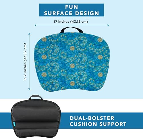 LAPGEAR MyStyle Lap Desk – Starry Blue, Fits 15.6” Laptops - Image 5