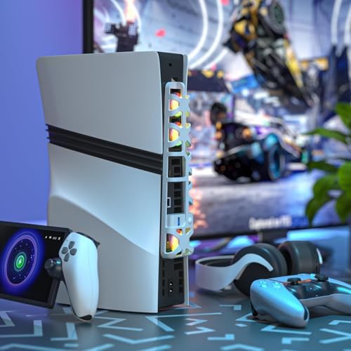 PS5 Pro Cooling Fan, Auto Temperature Control, Triple Fan and USB 3.0 Port - Image 6