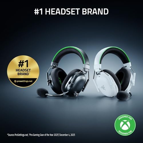 Razer BlackShark V3 Pro Wireless ANC Xbox Gaming Headset, Black - Image 2