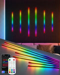 RGB+IC Slat Wall Lights, Led Recessed Lighting, DIY Lights, 6 Pack by Galental